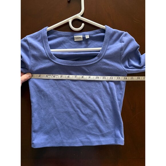 Aritzia Sunday Best Long Sleeve Top Bundle Honor Tee + Lola Henley in Size XS - Picture 6 of 13